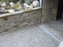 Granite cobblestones and rims